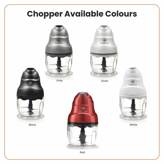 Chopper with available colors displayed on a white background