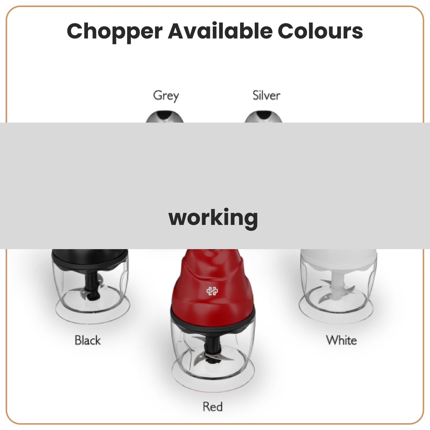 Electric Chopper - Premium